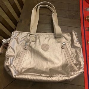 Brand new Kipling Angela sparkly gold pocketbook